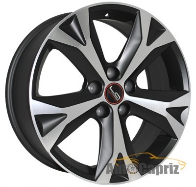Диски Replica LegeArtis LX57 MBF R18 W7.5 PCD5x114.3 ET35.0 DIA60.1  